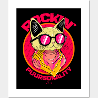 Rockin' Puursonality Posters and Art